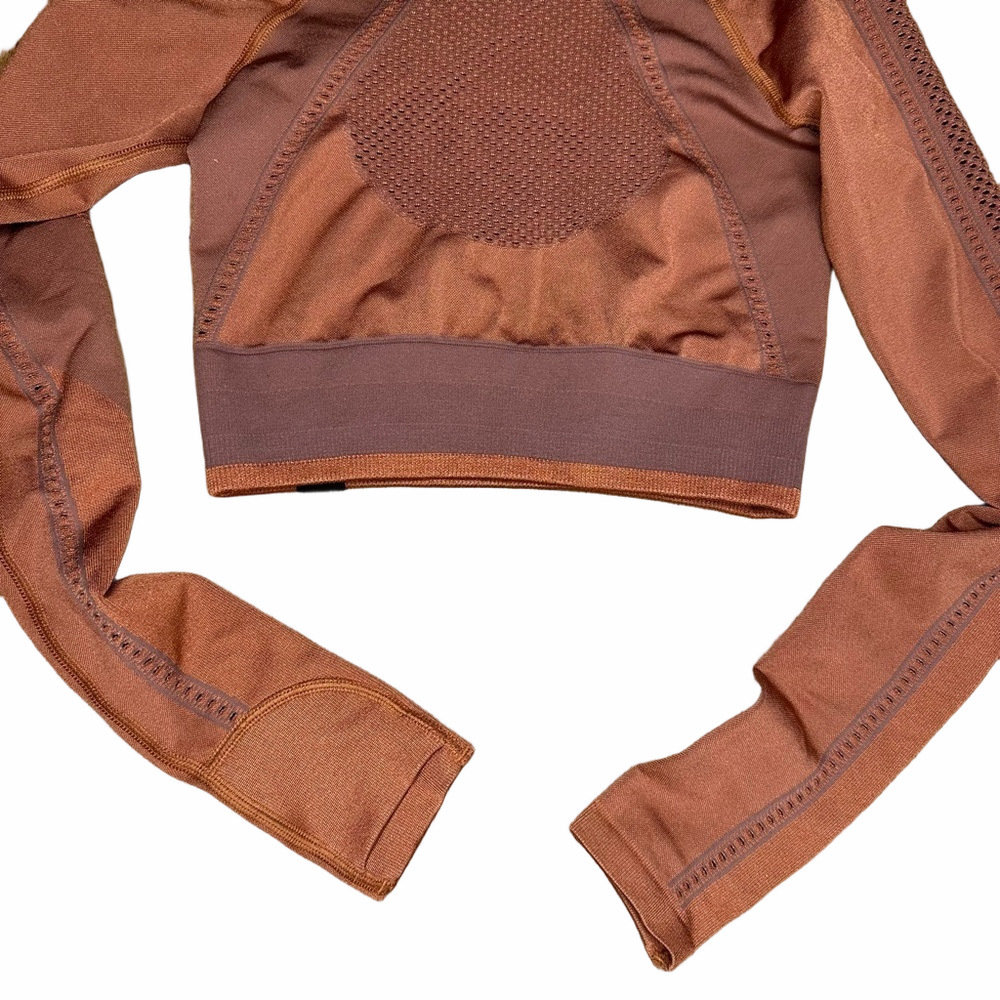 Athleta Top Legend Shine Workout Long Sleeve Running Allyson Felix XXSMALL - Picture 10 of 15